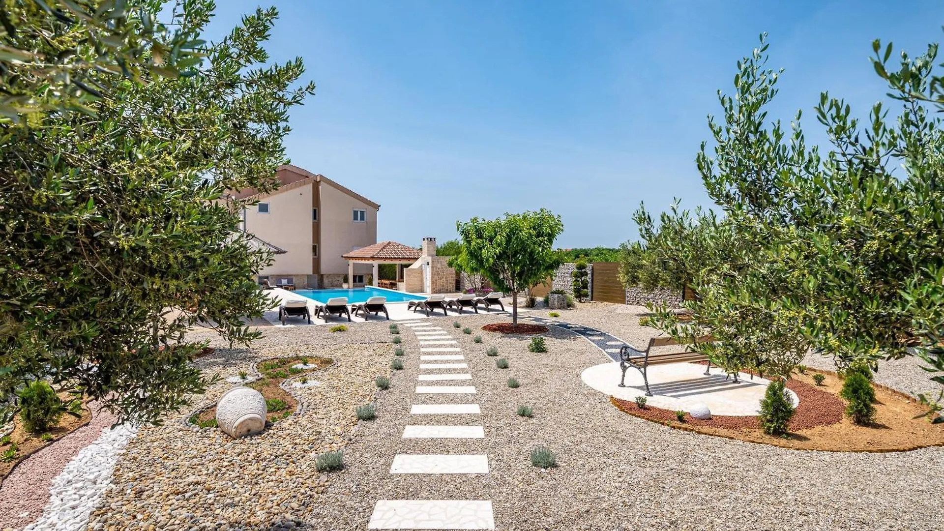 Modern Holiday Home In Pristeg With Pool